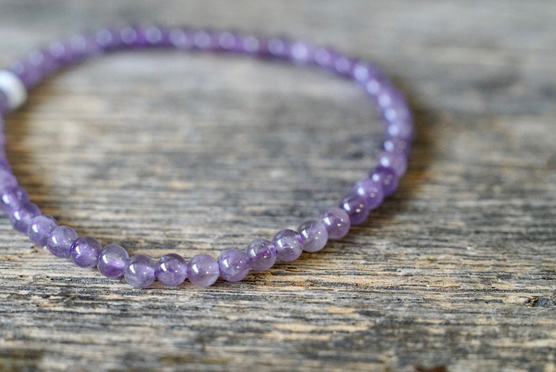 Amethyst Bracelet (4mm)