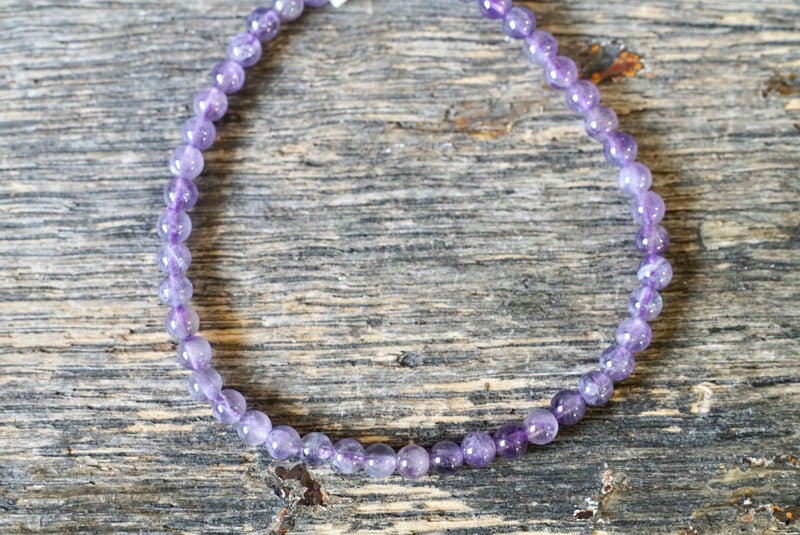 Amethyst Bracelet (4mm)