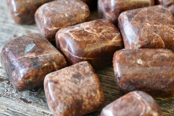 Hessonite Garnet (Tumbled)
