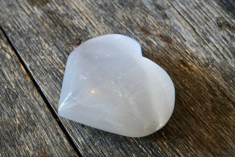 Selenite Heart (3”)