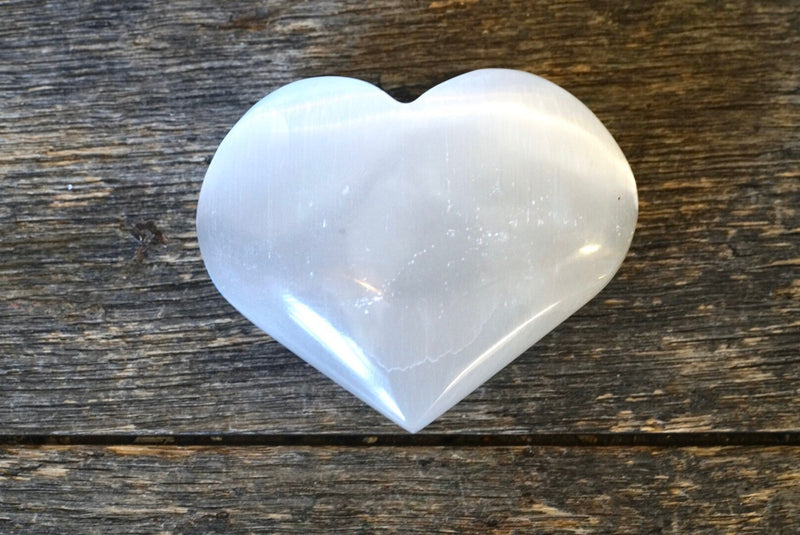 Selenite Heart (3”)