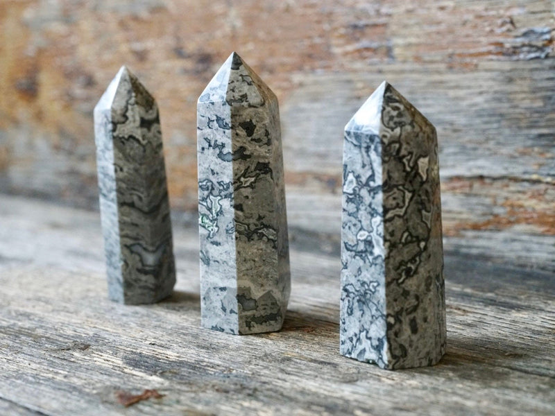 Picasso Jasper Obelisk (2.5”-3.75”)