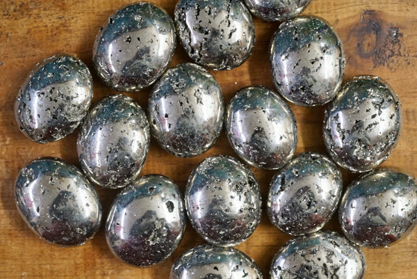 Pyrite Palm Stone (2”)