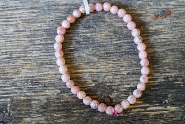 Rhodochrosite Bracelet (3-6mm)