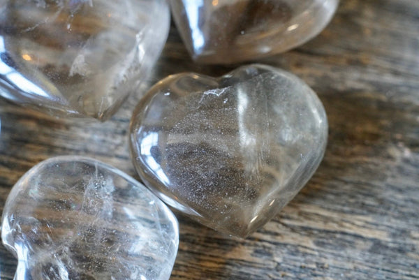 Smoky Quartz Heart (1”)