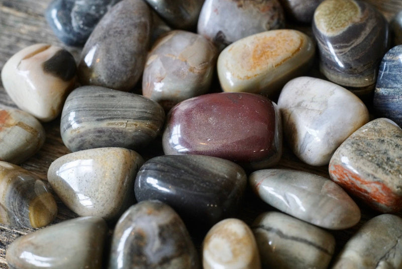 Silver Mist Jasper (Tumbled)