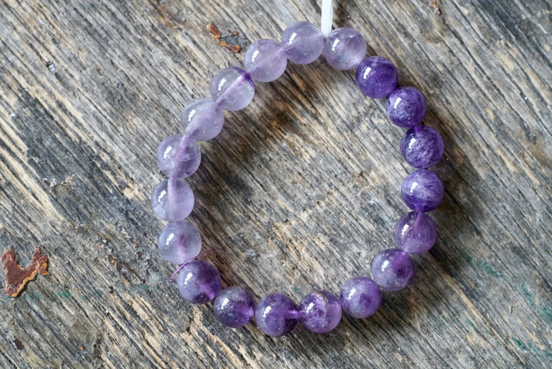 Amethyst Bracelet (10mm)