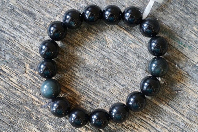 Rainbow Obsidian Bracelet (12mm)