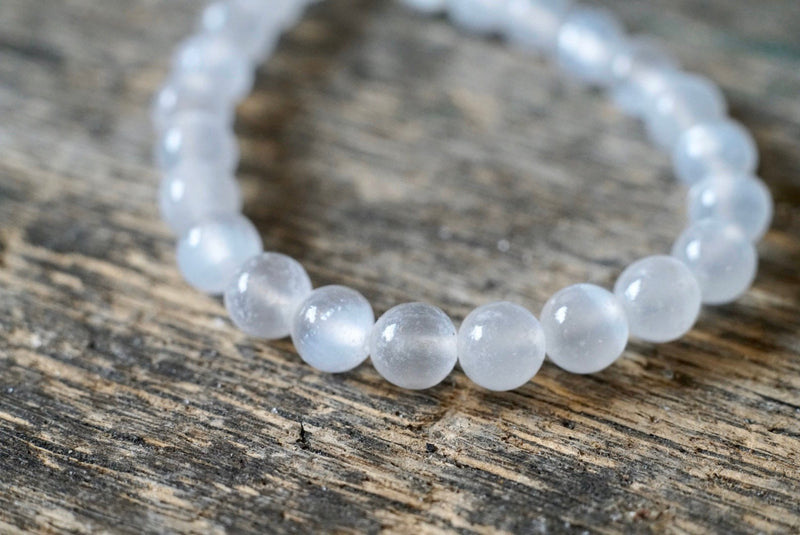 Selenite Bracelet (8mm)