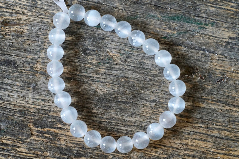 Selenite Bracelet (8mm)