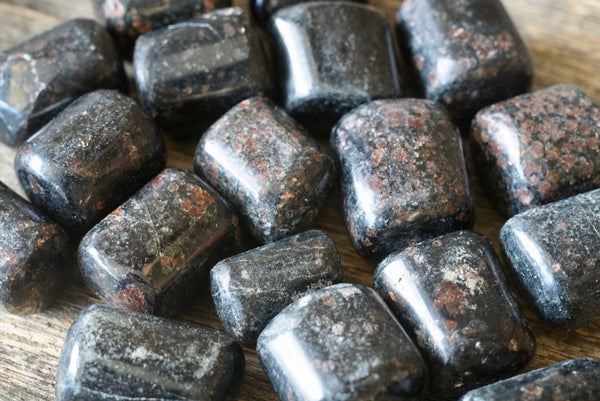 Garnet in Biotite (Tumbled)
