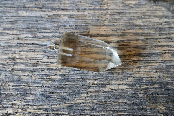 Natural Citrine Point Necklace Pendant