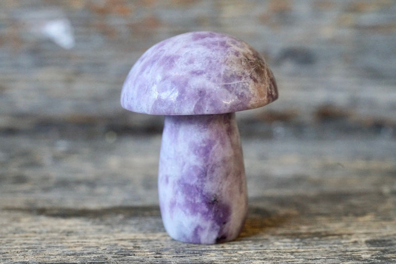 Lepidolite Mushroom