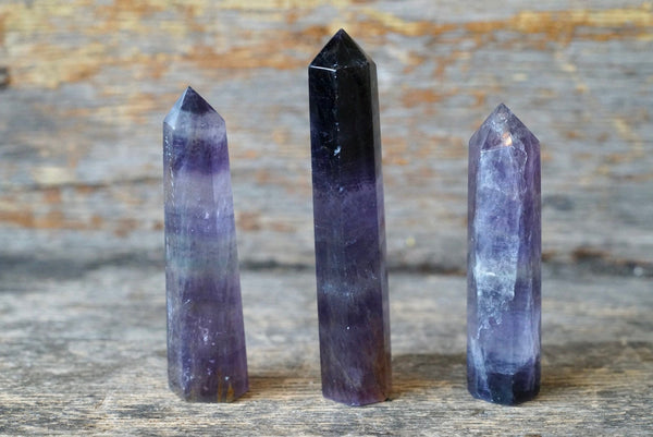 Fluorite Obelisk (2.25”-4.25”)
