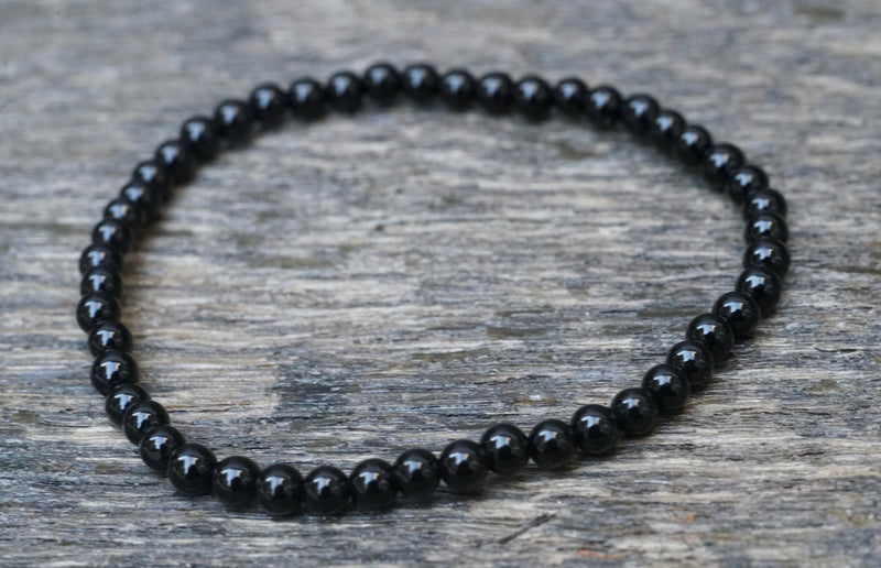 Black Onyx Bracelet (4mm)