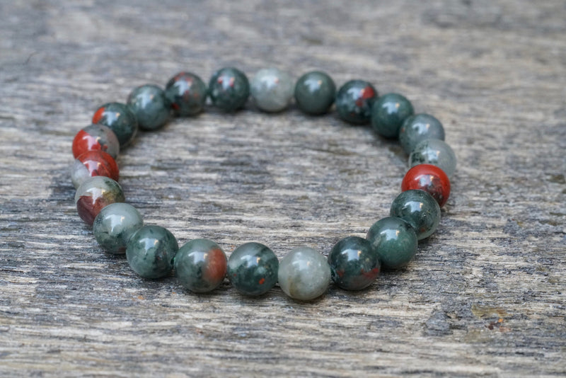 Bloodstone Bracelet (8mm)