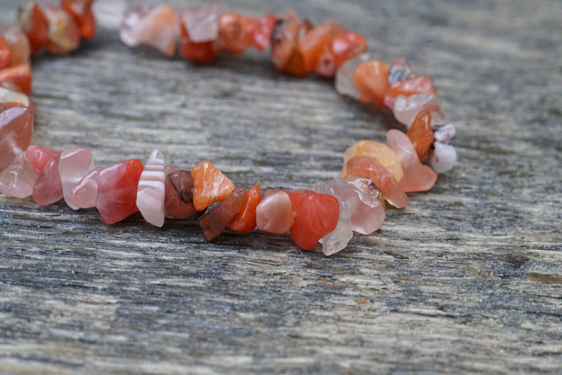 Carnelian (Chip) Bracelet