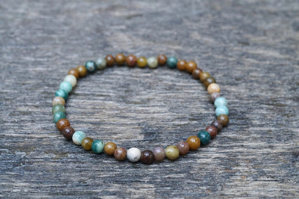 Ocean Jasper Bracelet (4mm)