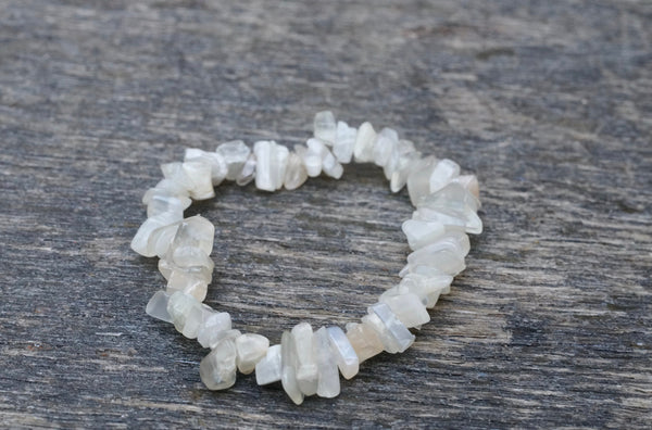 White Moonstone (Chip) Bracelet