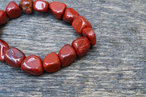 Red Jasper Nugget Bracelet