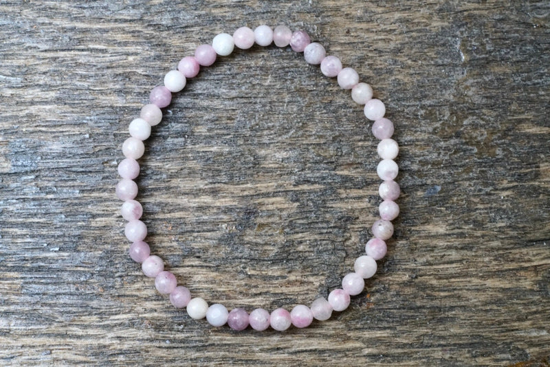 Ruby Jade Bracelet (4mm)