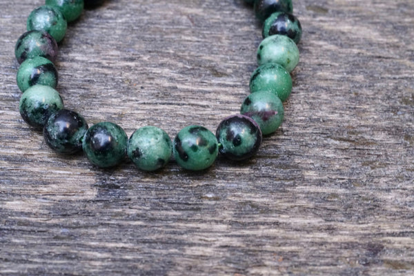 Ruby Zoisite Bracelet (8mm)