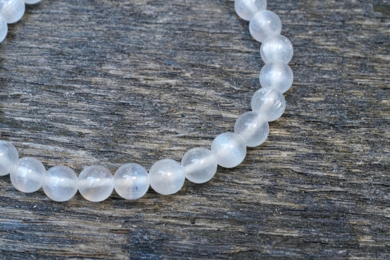 Selenite Bracelet (6mm)