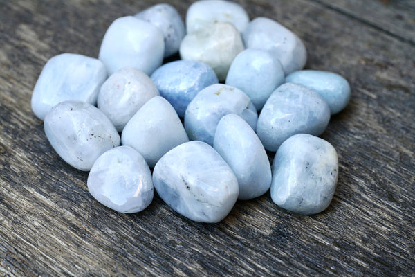 Blue Calcite (Tumbled)