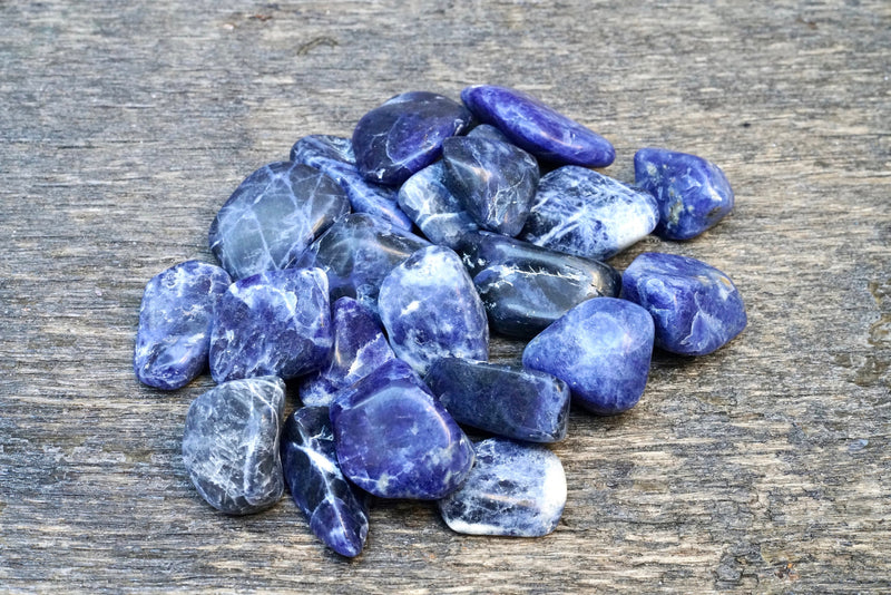 Sodalite Diamond (Tumbled) .5"-1"