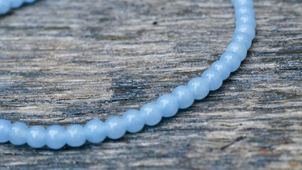 Angelite Bracelet (4mm)
