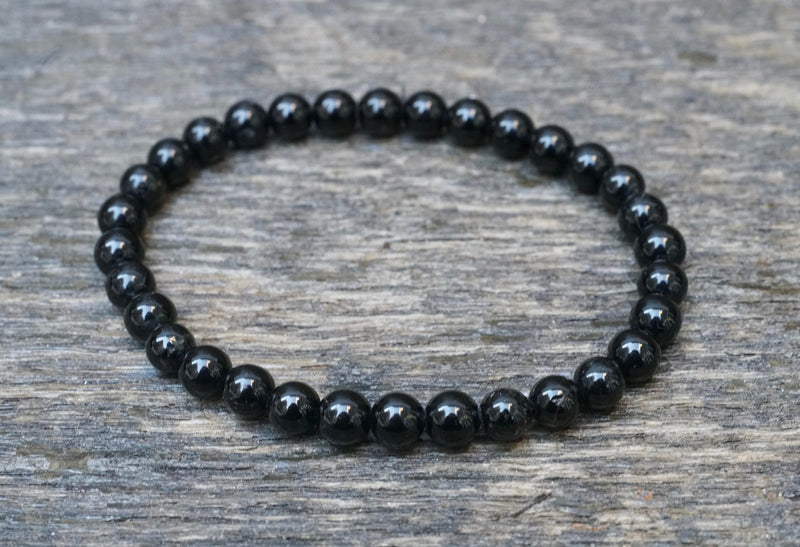 Black Tourmaline Bracelet (6mm)