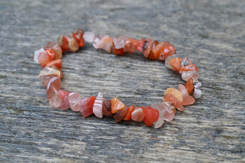 Carnelian (Chip) Bracelet