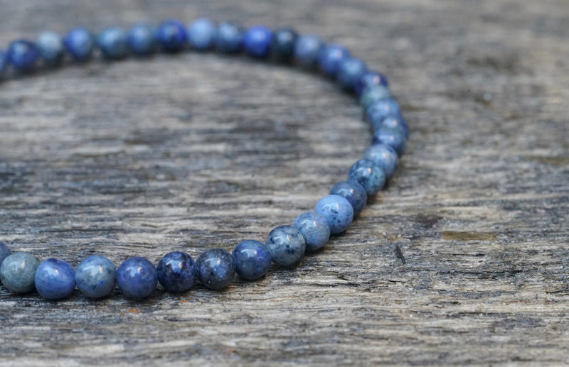 Dumortierite Bracelet (4mm)