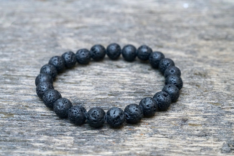 Lava Stone Bracelet (8mm)