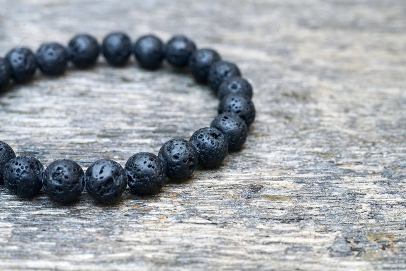 Lava Stone Bracelet (8mm)