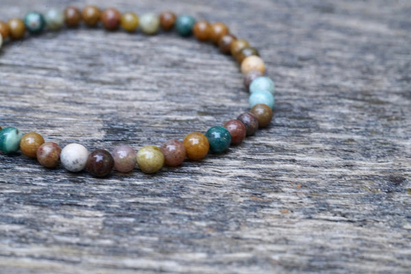 Ocean Jasper Bracelet (4mm)