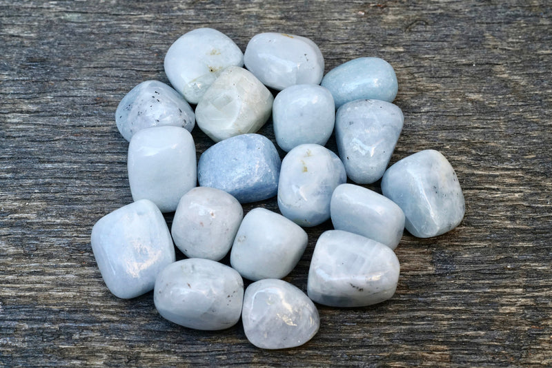 Blue Calcite (Tumbled)