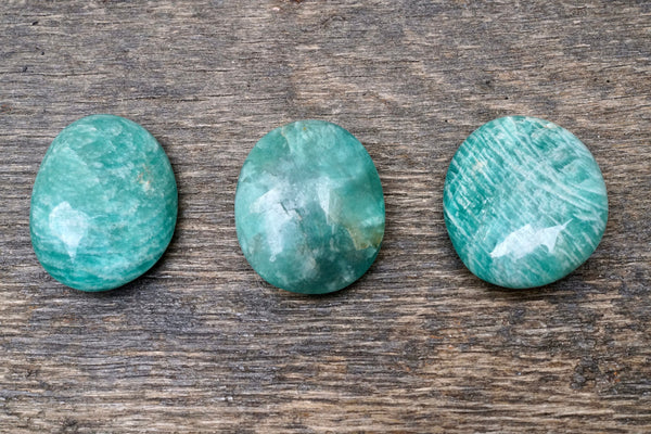 Amazonite (Grade A) Palm Stone