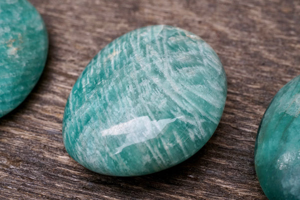 Amazonite (Grade A) Palm Stone