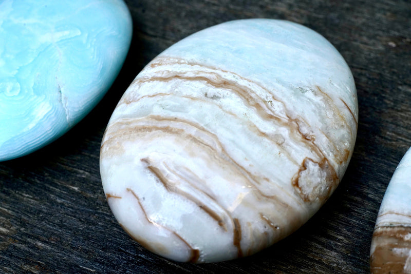Caribbean Calcite Palm Stone