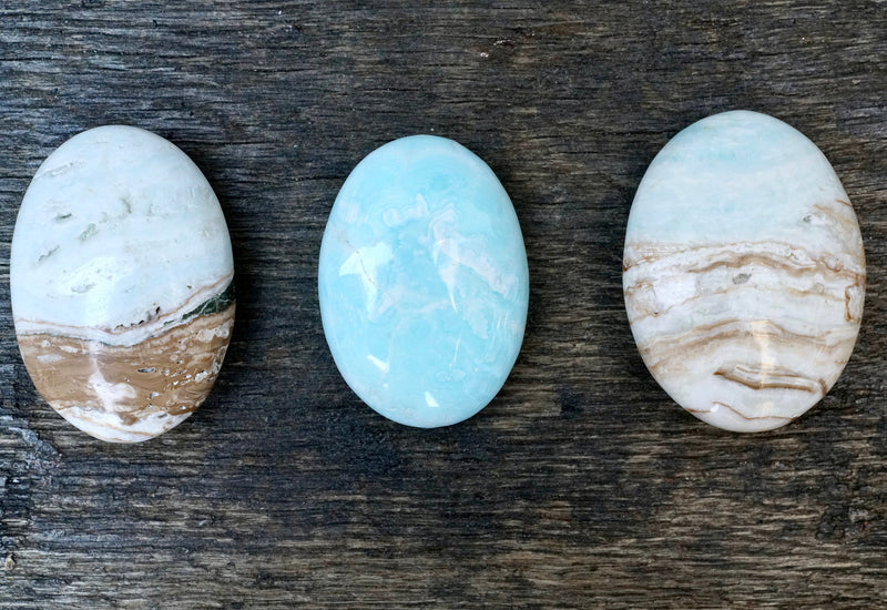 Caribbean Calcite Palm Stone