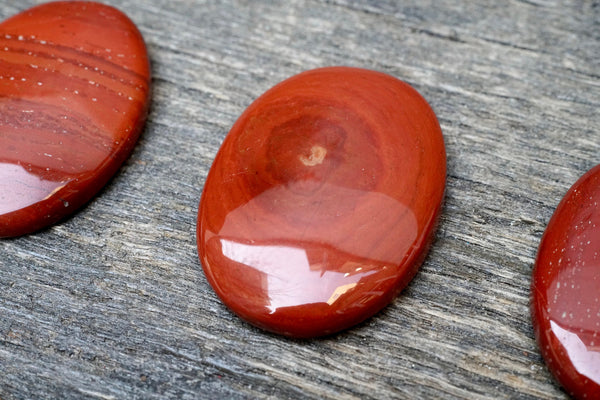 Red Jasper Worry Stone