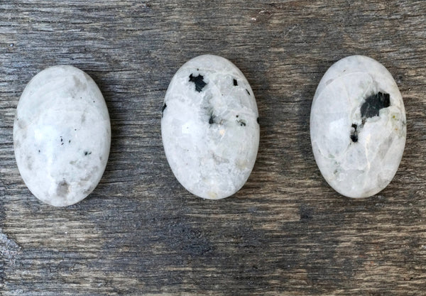 Rainbow Moonstone Palm Stone