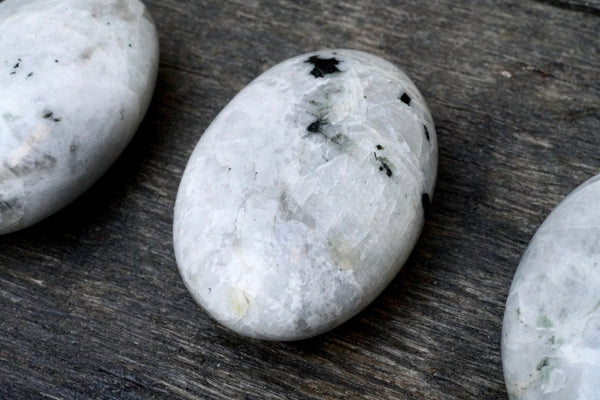 Rainbow Moonstone Palm Stone