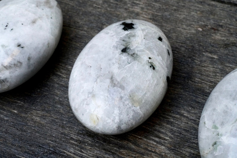 Rainbow Moonstone Palm Stone