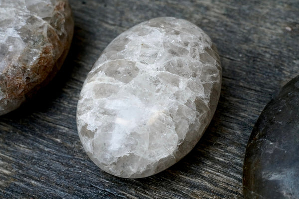Smoky Quartz Palm Stone