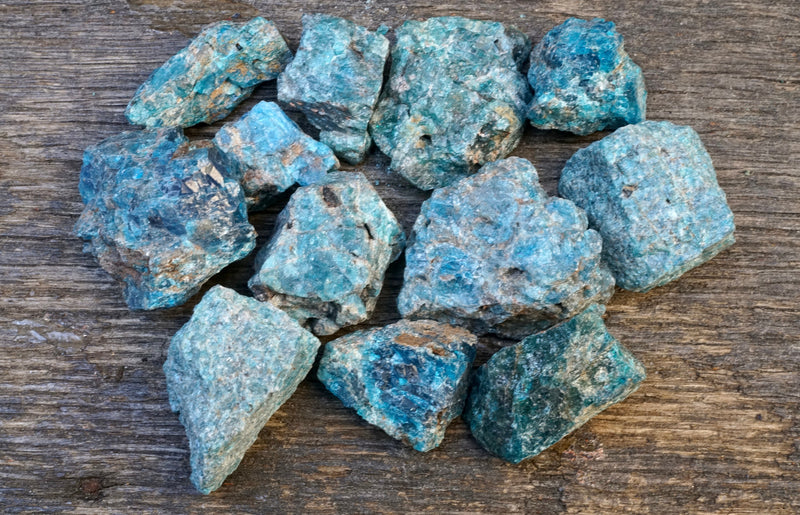 Blue Apatite (Raw) 1"