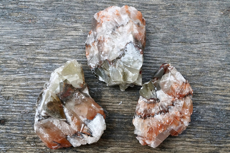 Tri Color Calcite (Raw) 3"-5"