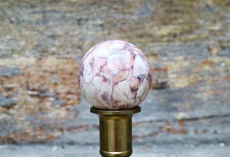Rose Garden Jasper Sphere (2")
