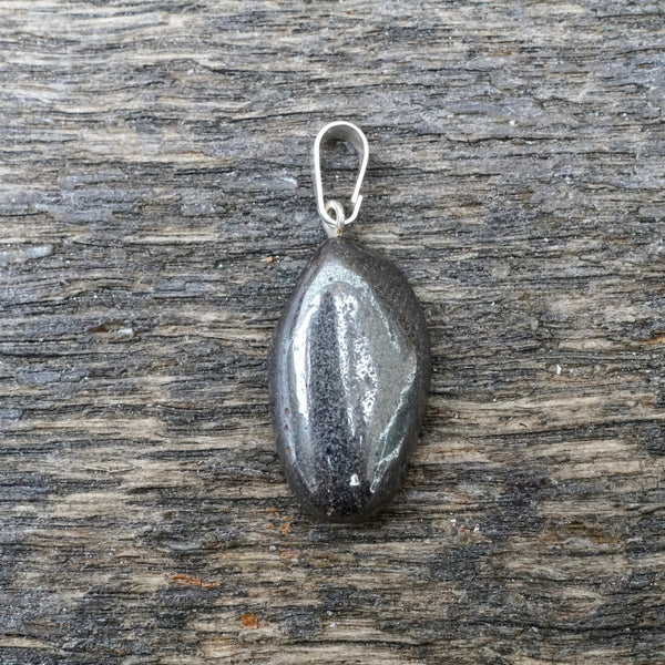 Hematite Tumbled Pendant